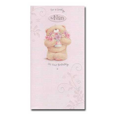 Lovely Nan Birthday Forever Friends Card
